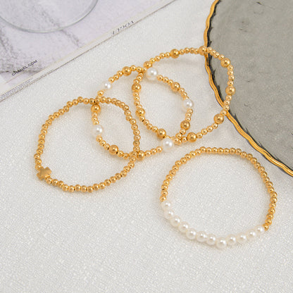 Opaline Luxe Bead Bracelet Set