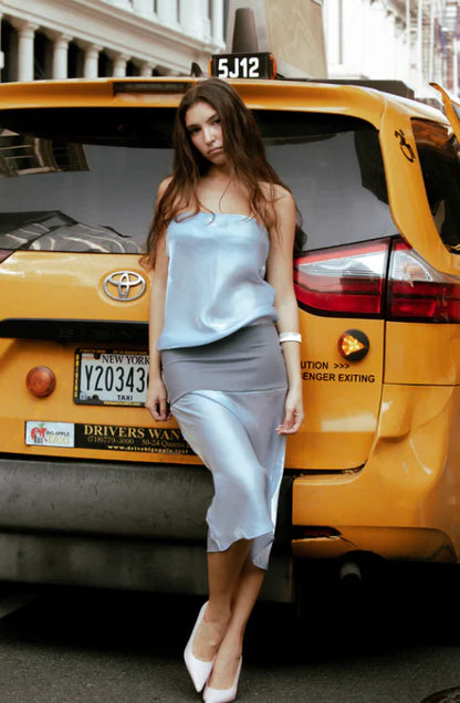 Melt Panel Dress